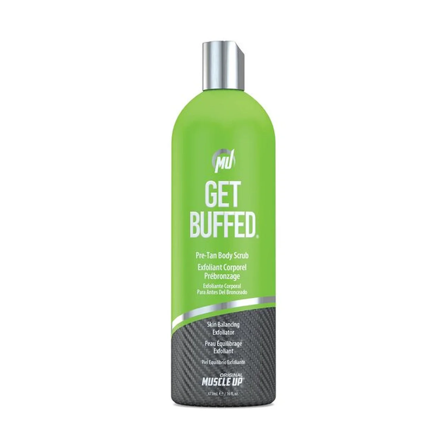 Pro Tan Get Buffed, Pre-Tan Body Scrub and Skin Balancing Exfoliator - 473 ml.