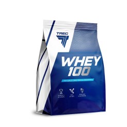 Trec Nutrition Whey 100 (Bag), Double Chocolate - 2275 grams