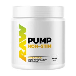 Raw Nutrition Pump Non-Stim, Strawberry Lemonade - 480 grams