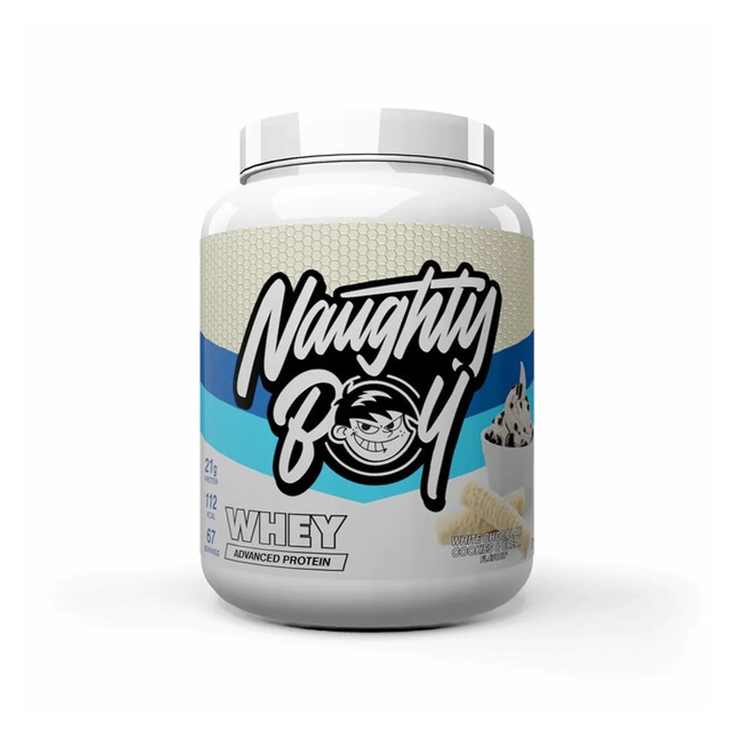 Naughty Boy Advanced Whey, White Chocolate Cookies & Cream - 2010 grams