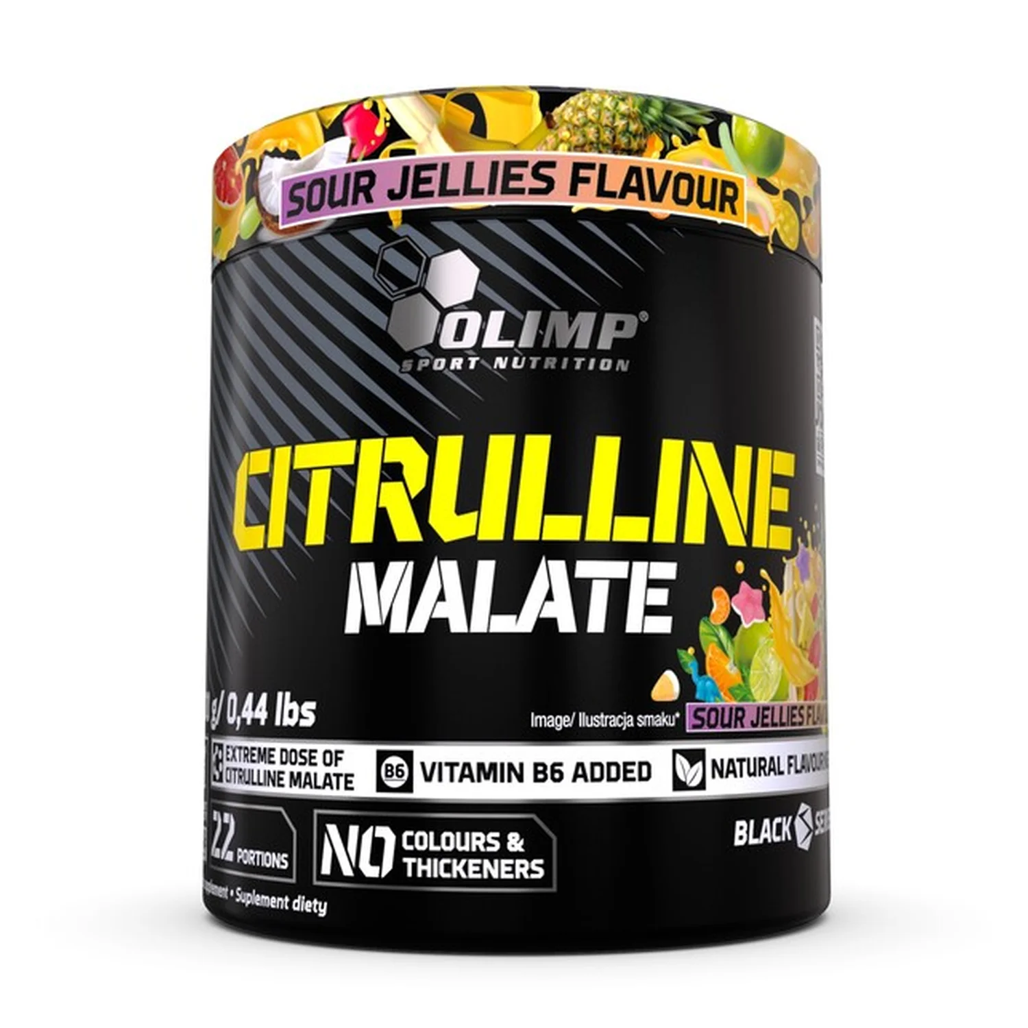 Olimp Nutrition Citrulline Malate, Sour Jellies - 200 grams