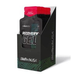 BioTechUSA Recovery Gel, Cherry - 12 x 40g