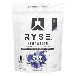 RYSE Hydration Sticks, Blue Raspberry - 16 x 6.5g