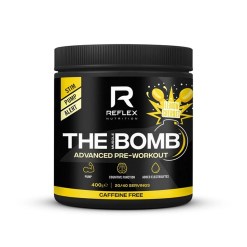Reflex Nutrition The Muscle Bomb Caffeine Free, Lemon Sherbet - 400 grams