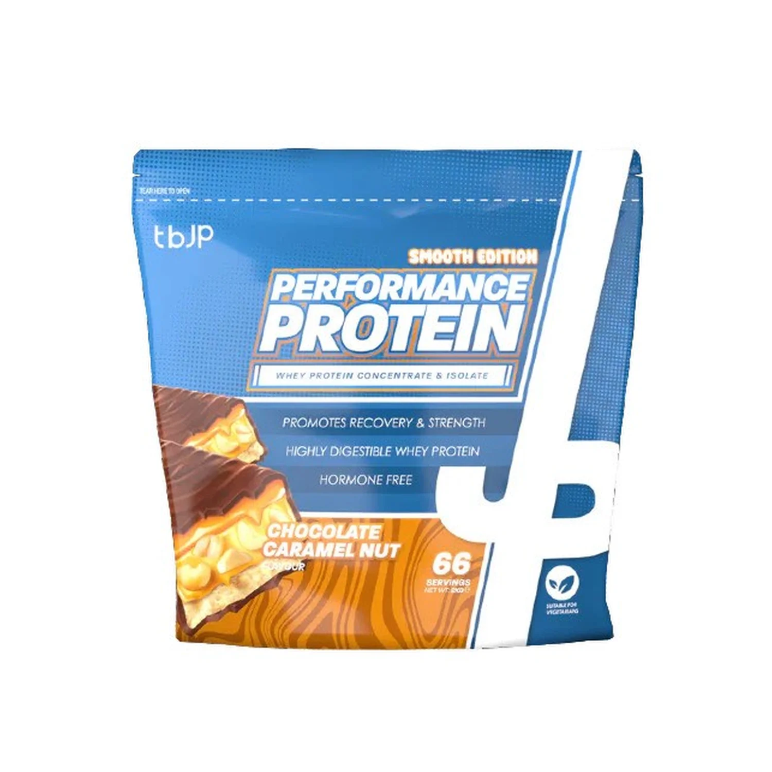 Trained by JP Performance Protein Smooth, Caramel Fudge - 2000 grams