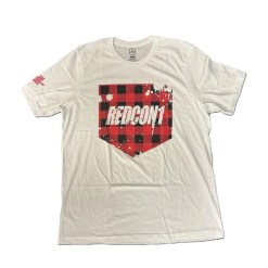 Redcon1 Red Plaid Shield T-Shirt - Small