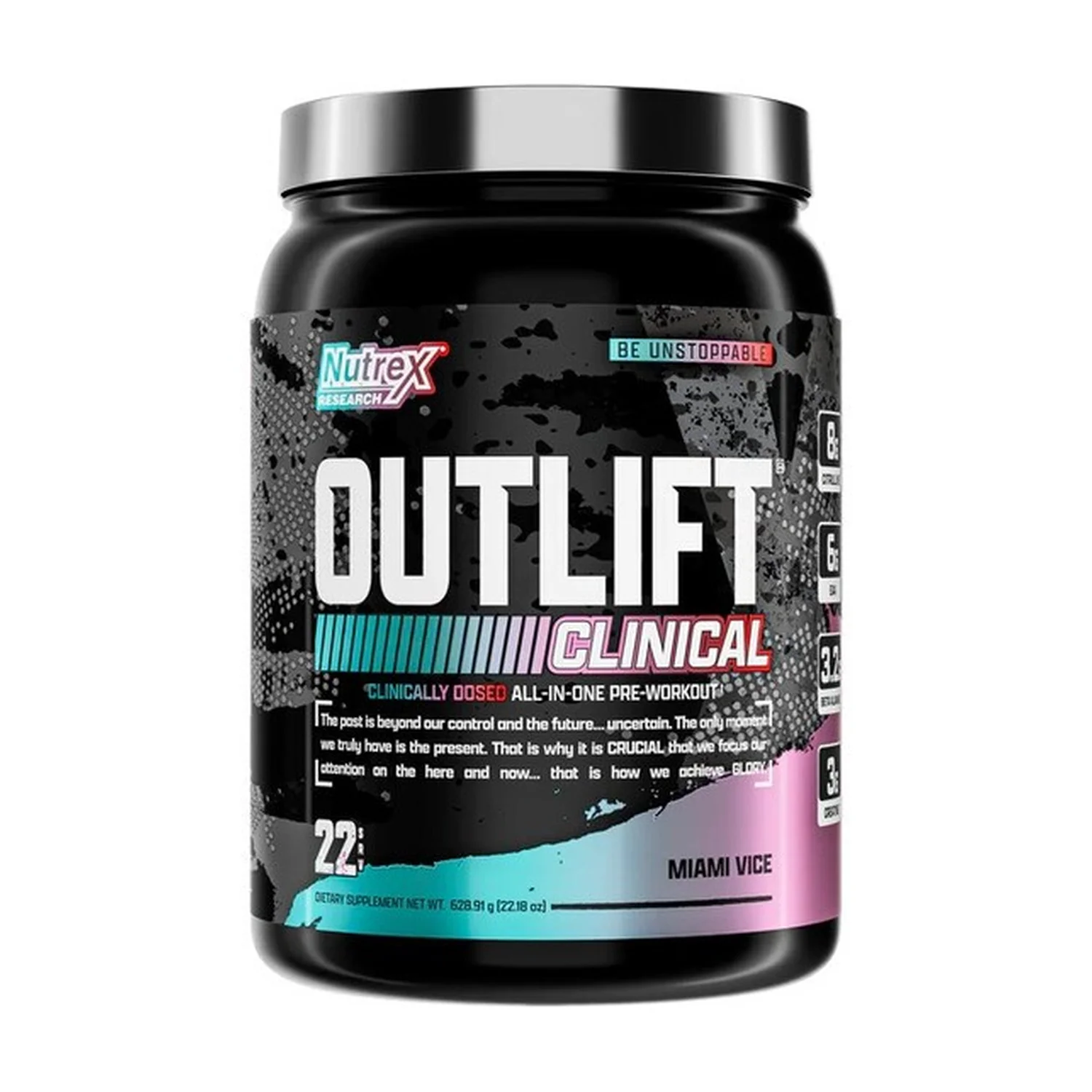 Nutrex OutLift Clinical, Miami Vice - 628 grams