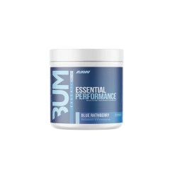 Raw Nutrition Bum Essential Performance, Blue Rathberry - 618 grams