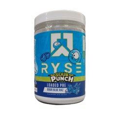 RYSE Loaded Pre, Sour Punch Sour Blue Raz - 453 grams