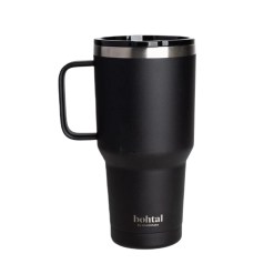 SmartShake Bohtal Insulated Nomad Tumbler, Black - 900 ml.