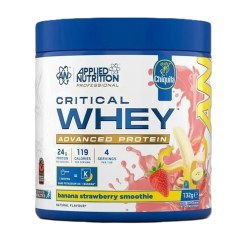 Applied Nutrition Critical Whey, Banana Strawberry Smoothie - 132 grams (4 servings)