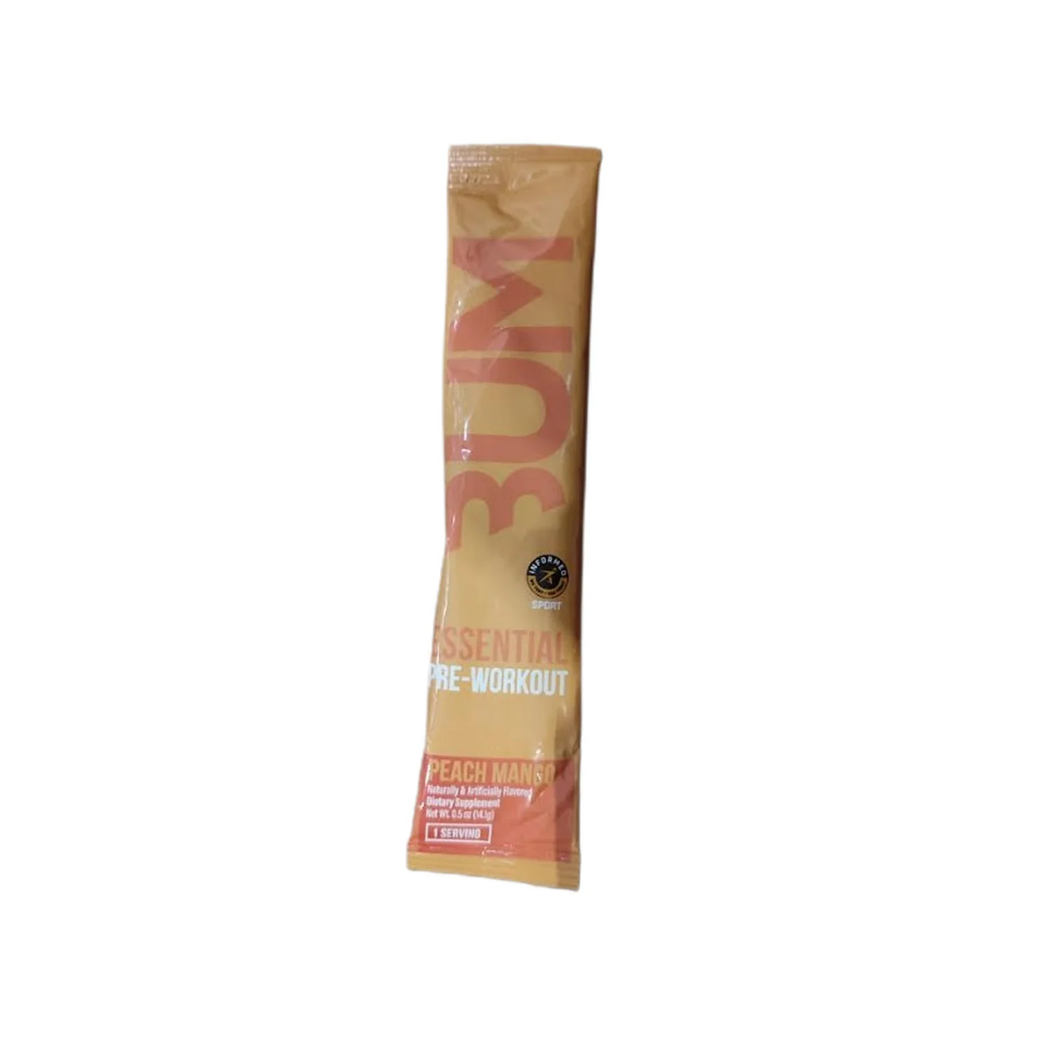 Raw Nutrition CBUM Essential Pre-Workout, Peach Mango - 14.1 grams (1 serving)