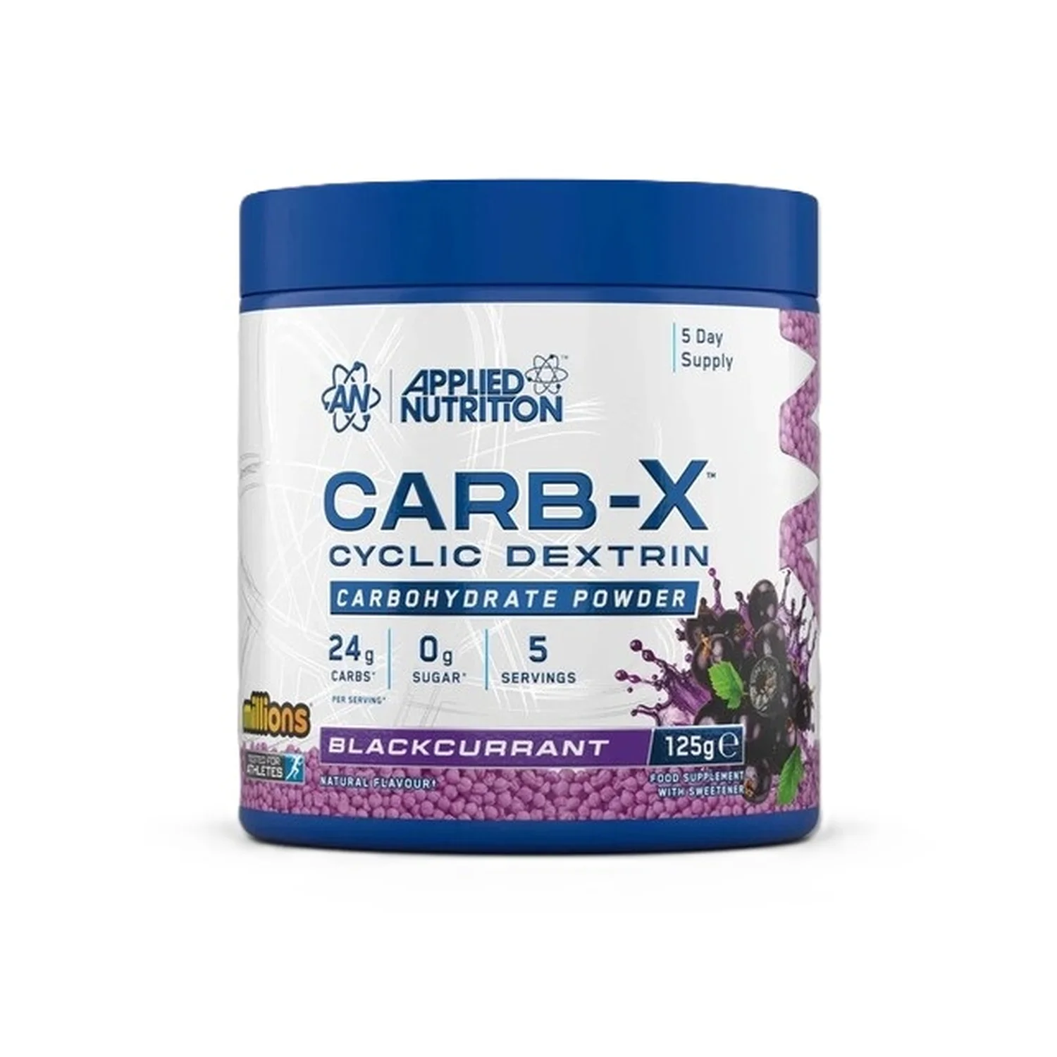 Applied Nutrition Carb X, Millions Blackcurrant - 125 grams (5 servings)