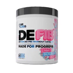 HR Labs Defib Advanced Pre Workout Catalyst, Fizzy Bubble Gum - 440 grams