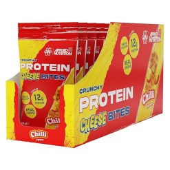 Applied Nutrition Crunchy Protein Cheese Bites, Chilli - 10 x 20g