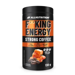 Allnutrition Fitking Energy Coffee, Caramel - 130 grams