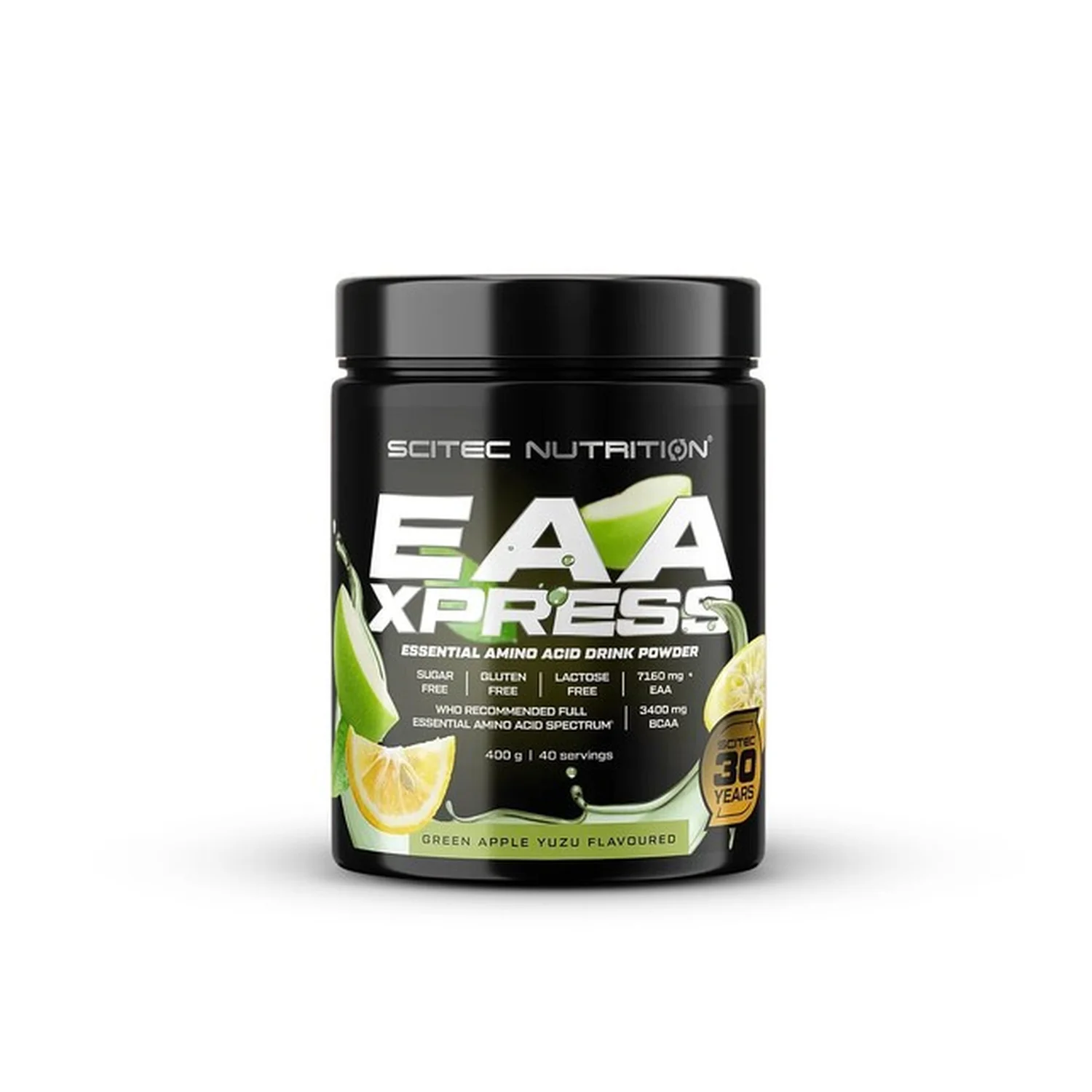 SciTec EAA Xpress, Green Apple Yuzu - 400 grams