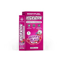 Applied Nutrition Bodyfuel Hydration Electrolyte & Vitamin Sticks, Berry Blast - 7 x 7g