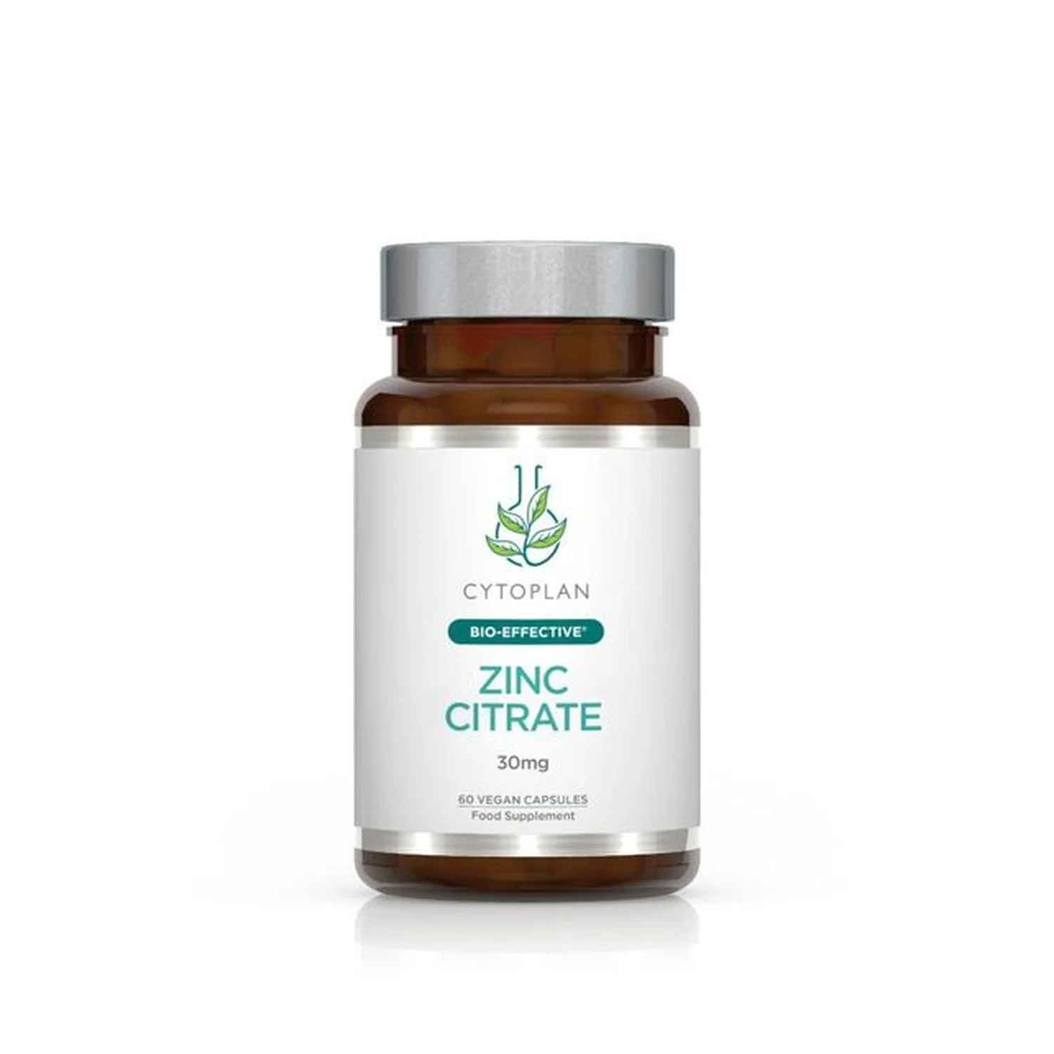 Cytoplan Zinc Citrate, 30mg - 60 vcaps