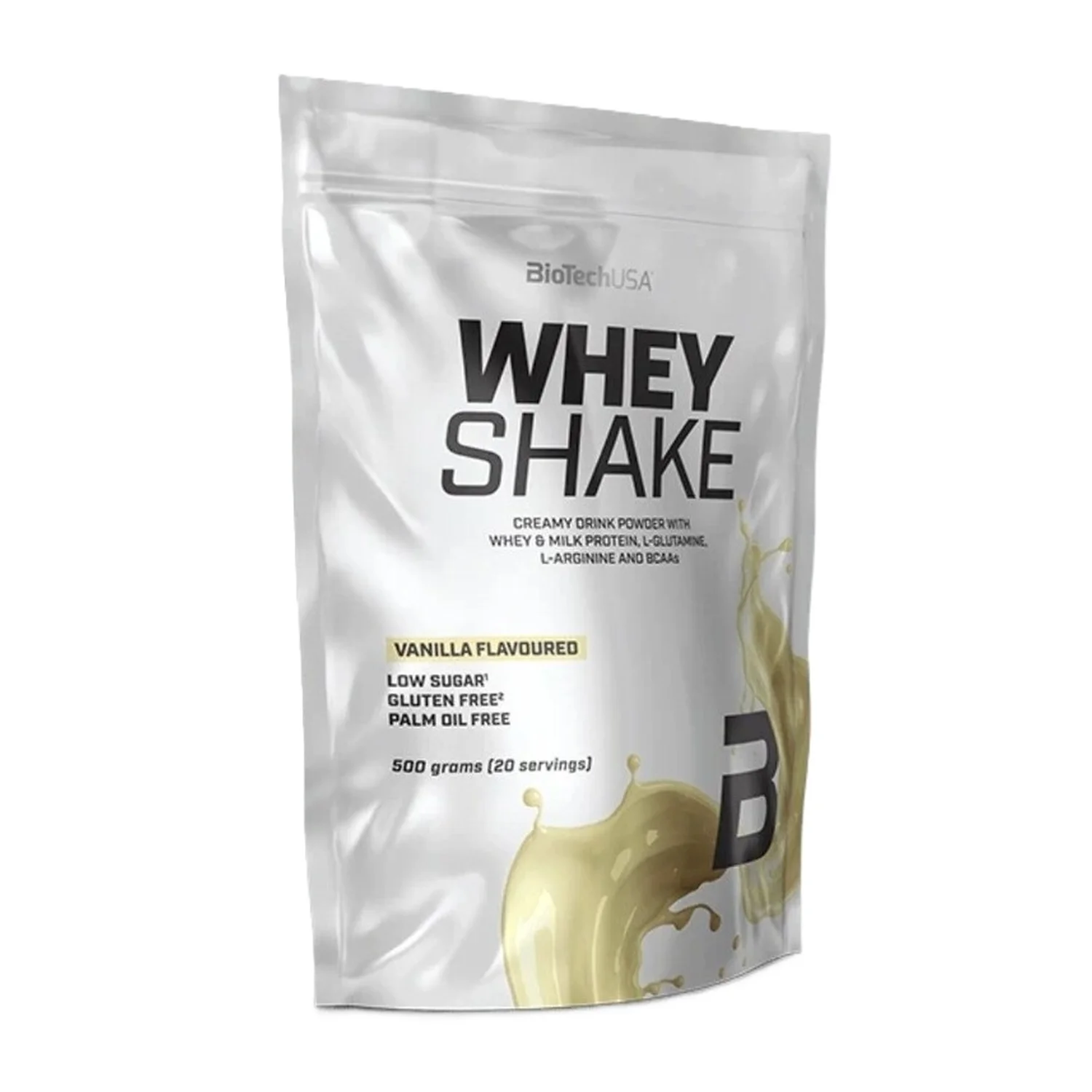 BioTechUSA Whey Shake, Vanilla - 500 grams