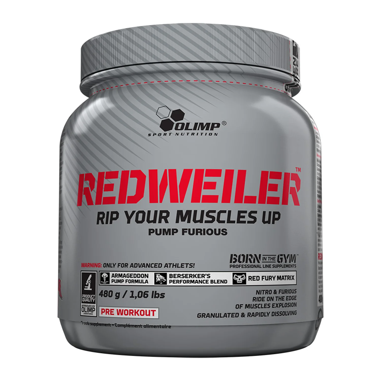 Olimp Nutrition RedWeiler, Orange Juice - 480 grams