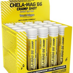 Olimp Nutrition Chela-Mag B6 Cramp Shot, Orange - 20 x 25 ml.
