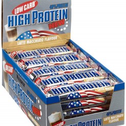 Weider 40% Low Carb High Protein Bar, Peanut Caramel - 24 x 50g