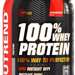 Nutrend 100% Whey Protein, Strawberry - 2250 grams