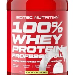 SciTec 100% Whey Protein Professional, Banana - 920 grams
