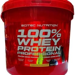 SciTec 100% Whey Protein Professional, Strawberry - 5000 grams