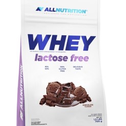 Allnutrition Whey Lactose Free, Chocolate - 700 grams