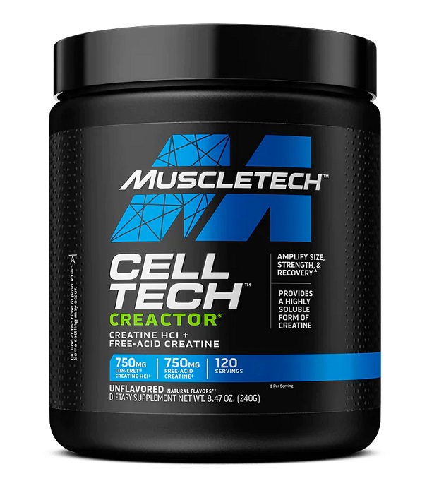 MuscleTech Cell Tech Creactor, Unflavoured - 240 grams
