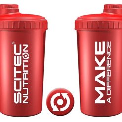 SciTec Make a Difference Shaker, Red - 700 ml.