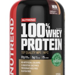 Nutrend 100% Whey Protein, Chocolate & Hazelnut - 2250 grams