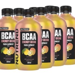 Nutrend BCAA Energy Drink, Yuzu & Apricot - 8 x 330 ml.