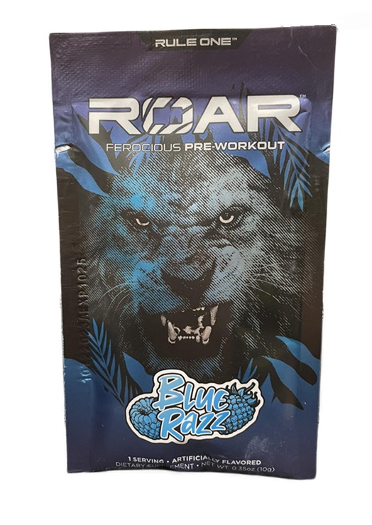 Rule One Roar, Blue Razz - 10 grams (1 serving)