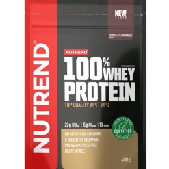 Nutrend 100% Whey Protein, Chocolate Brownies - 400 grams