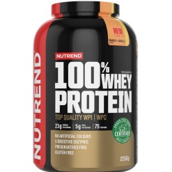 Nutrend 100% Whey Protein, Mango + Vanilla - 2250 grams