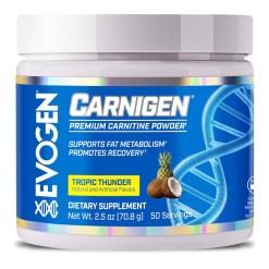 Evogen Carnigen Powder, Tropic Thunder - 70.8 grams