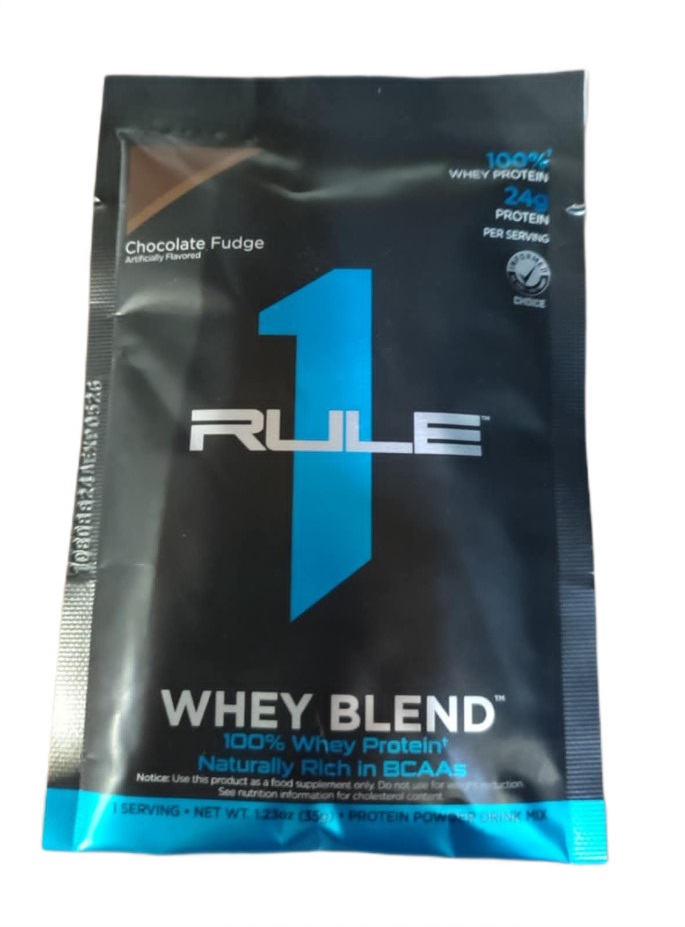 Rule One R1 Whey Blend, Chocolate Fudge - 35 grams (1 serving)