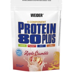 Weider Protein 80 Plus, Apple Crumble - 500 grams