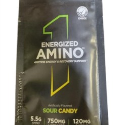 Rule One Energized Amino, Sour Candy - 9 grams (1 serving)