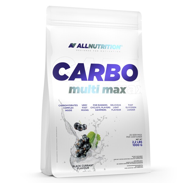 Allnutrition Carbo Multi Max, Black Currant - 1000 grams