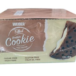 Weider Filled Protein Cookie, Chocolate-Vanilla - 10 x 70g