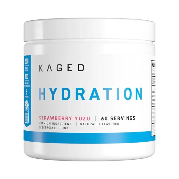 Kaged Muscle Hydration, Strawberry Yuzu - 288 grams