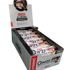 Nutrend Qwizz 35% Protein Bar, Almond & Chocolate - 24 x 60g