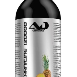 Addict Sport Nutrition L-Carnitine 120000, Tropical Pineapple - 1000 ml.