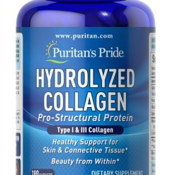 Puritan's Pride Hydrolyzed Collagen - 180 caplets