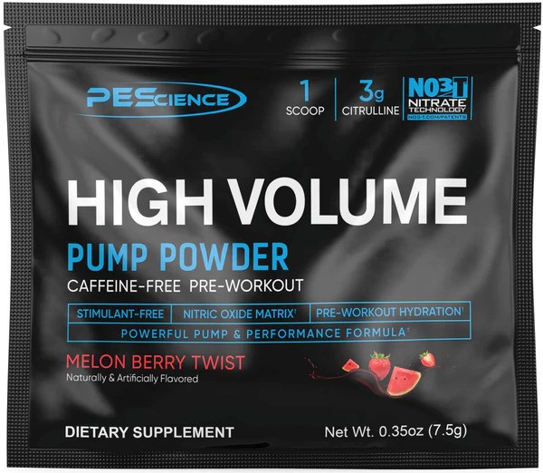 PEScience High Volume (New Formula), Melon Berry Twist - 7 grams (1 serving)