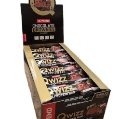 Nutrend Qwizz 35% Protein Bar, Chocolate Brownies - 24 x 60g